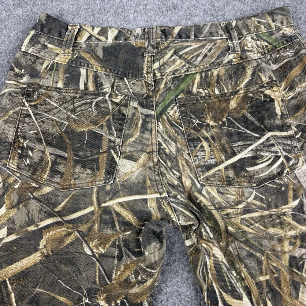 Realtree Camo Pants Mens 38x30 Relaxed Fit Hunting Outdoor Hiking Camouflage EUC